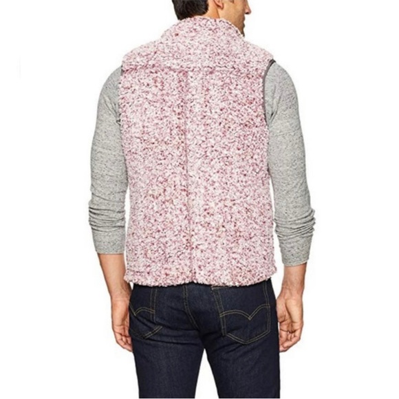 True Grit Men’s Frosty Tipped Double Vest Pink - Picture 2 of 9